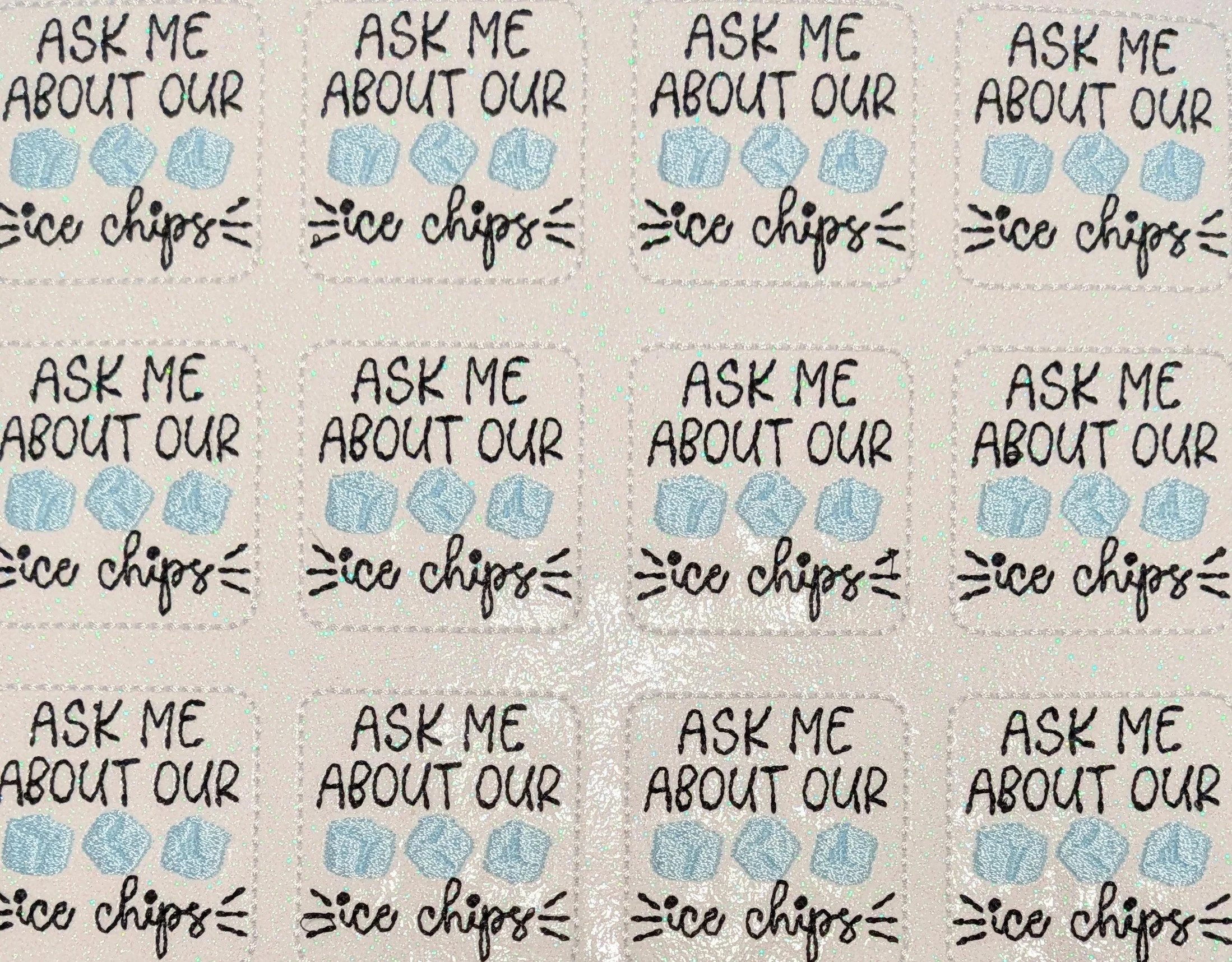 Ask me about Ice Chips