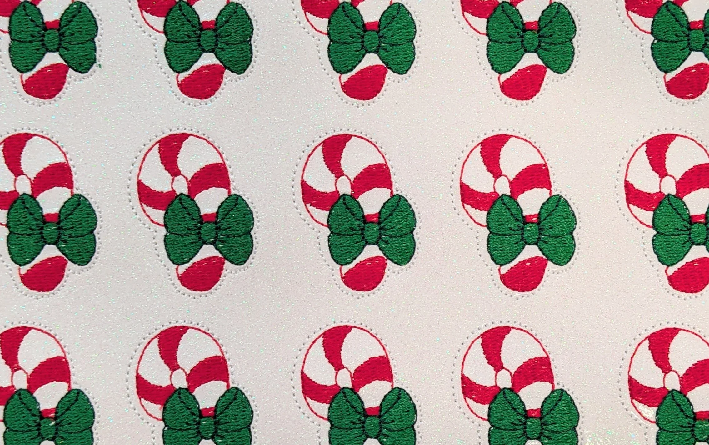 Candy Cane with Bow - Image 2