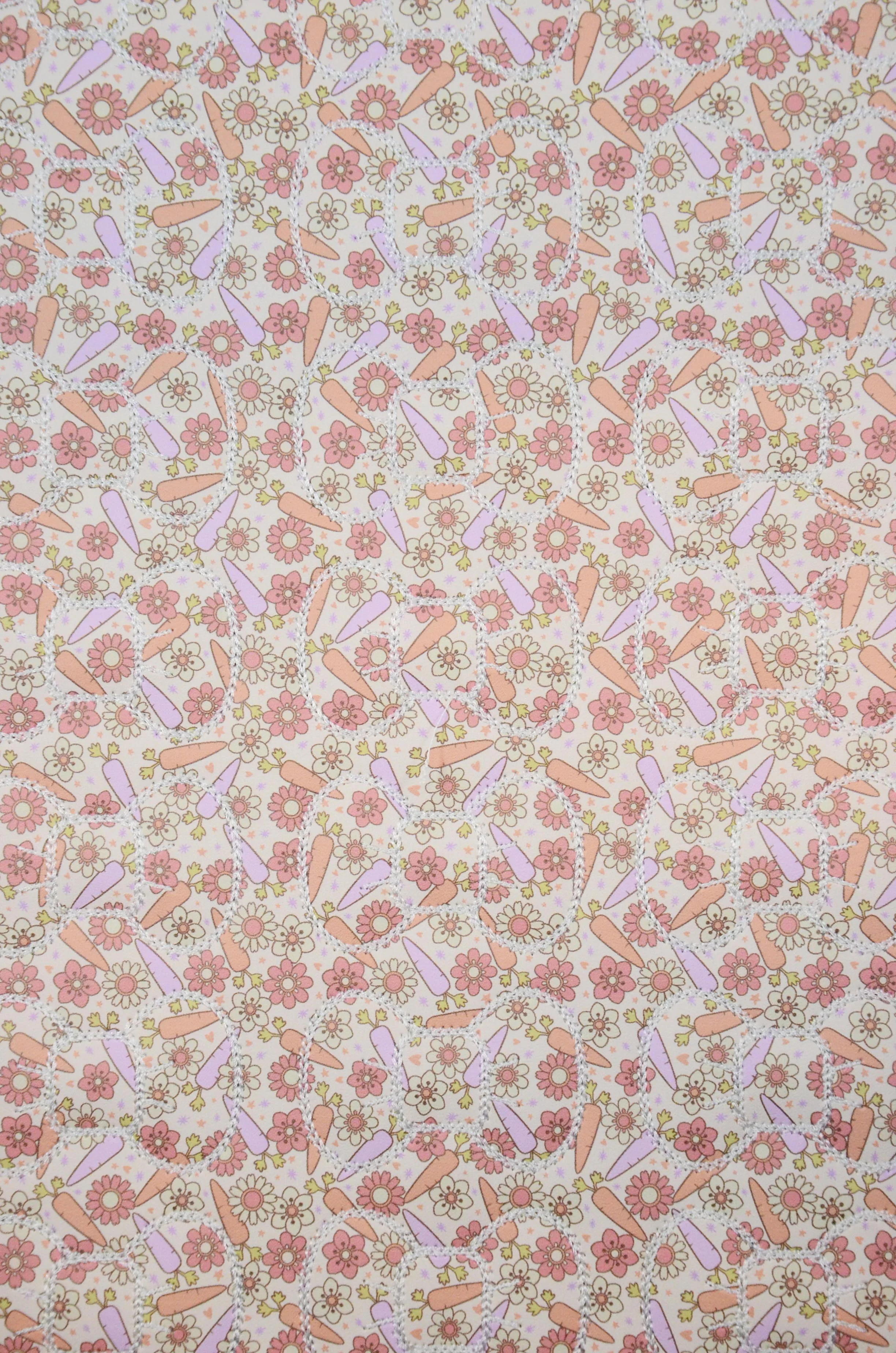 Carrot Floral Bow