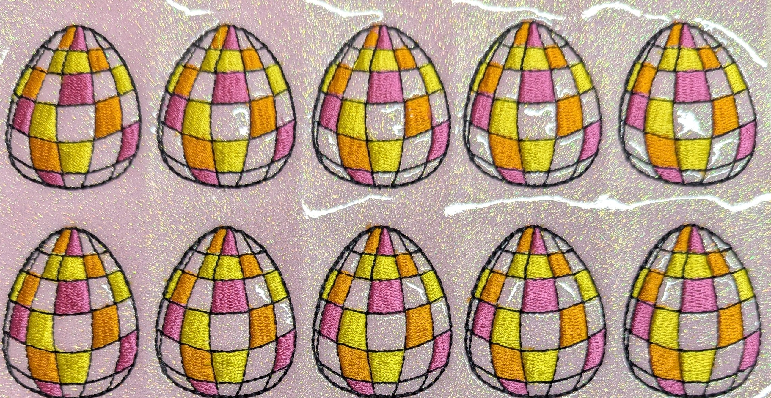 Disco Ball Egg