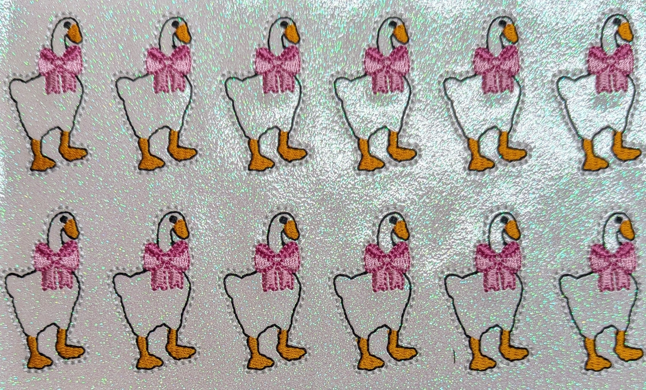 Goose with Bow