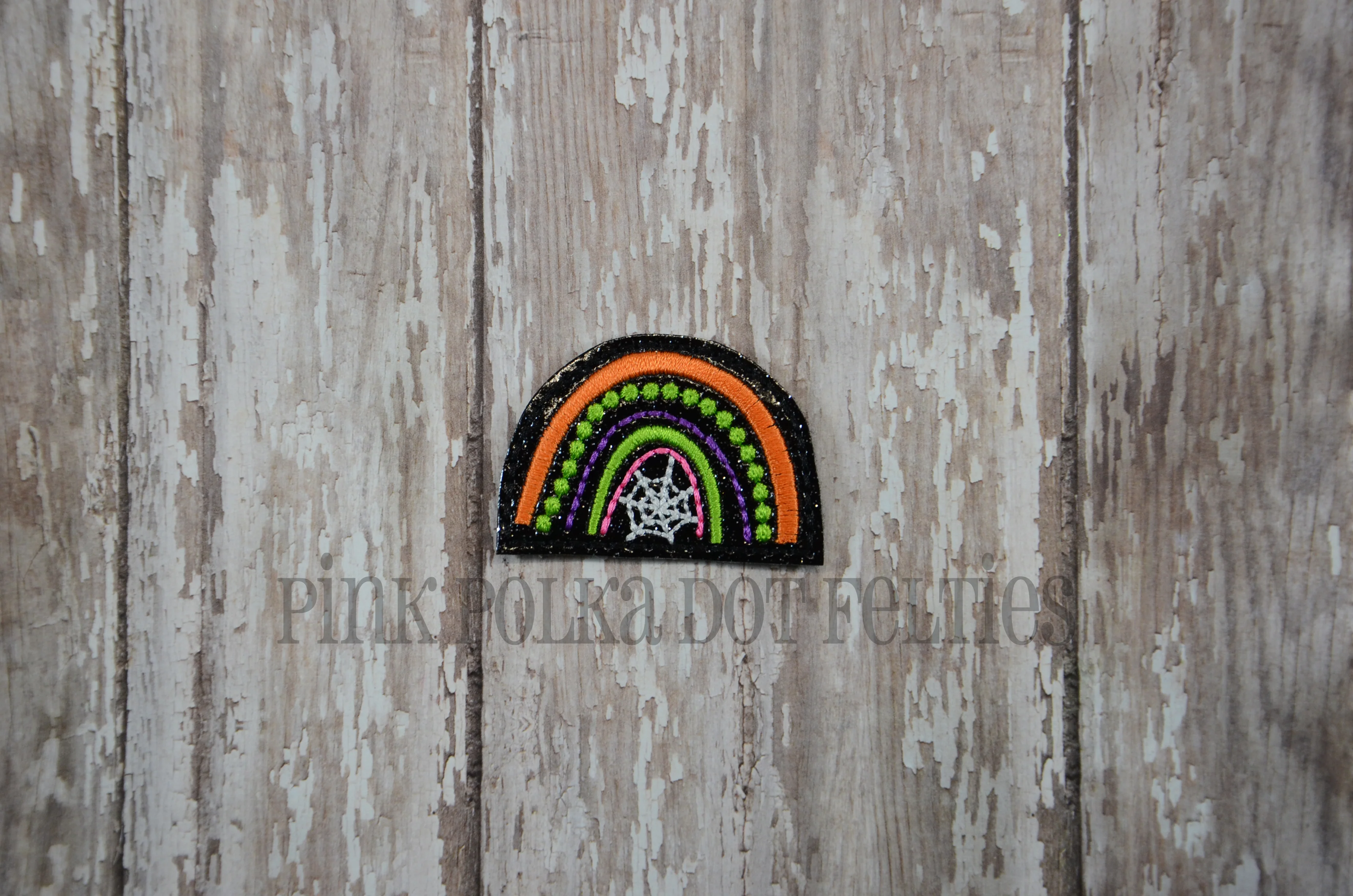 Halloween Spider Web Rainbow