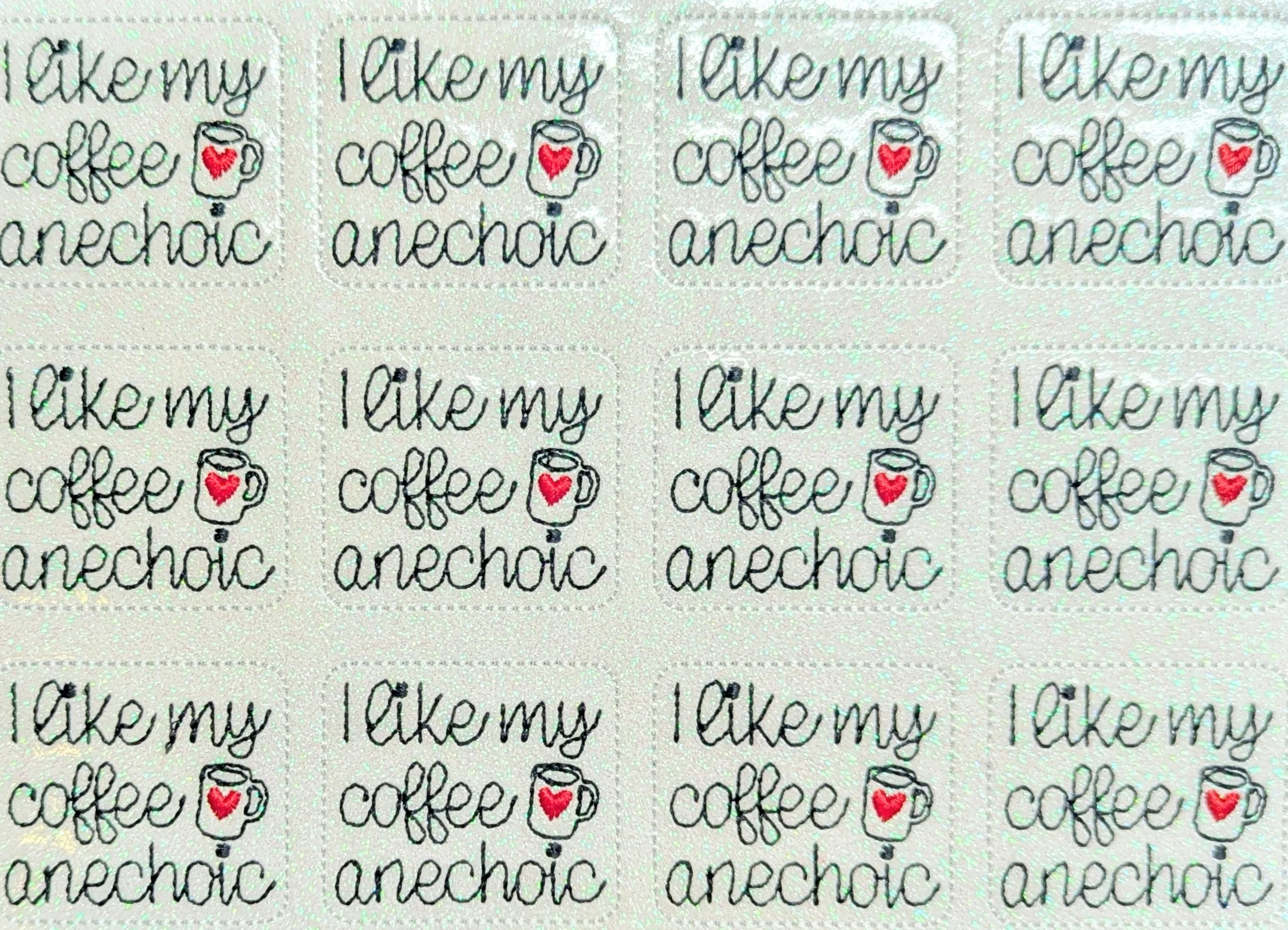 I Like My Coffee Anechoic