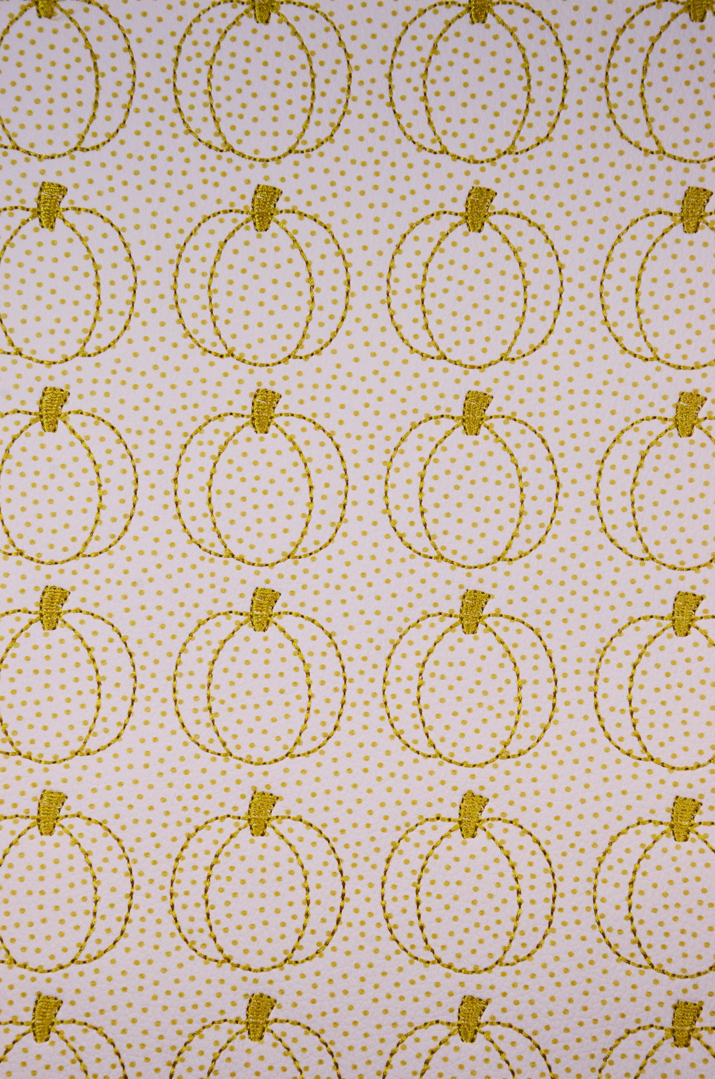 Lt Pink Gold Dot Pumpkin