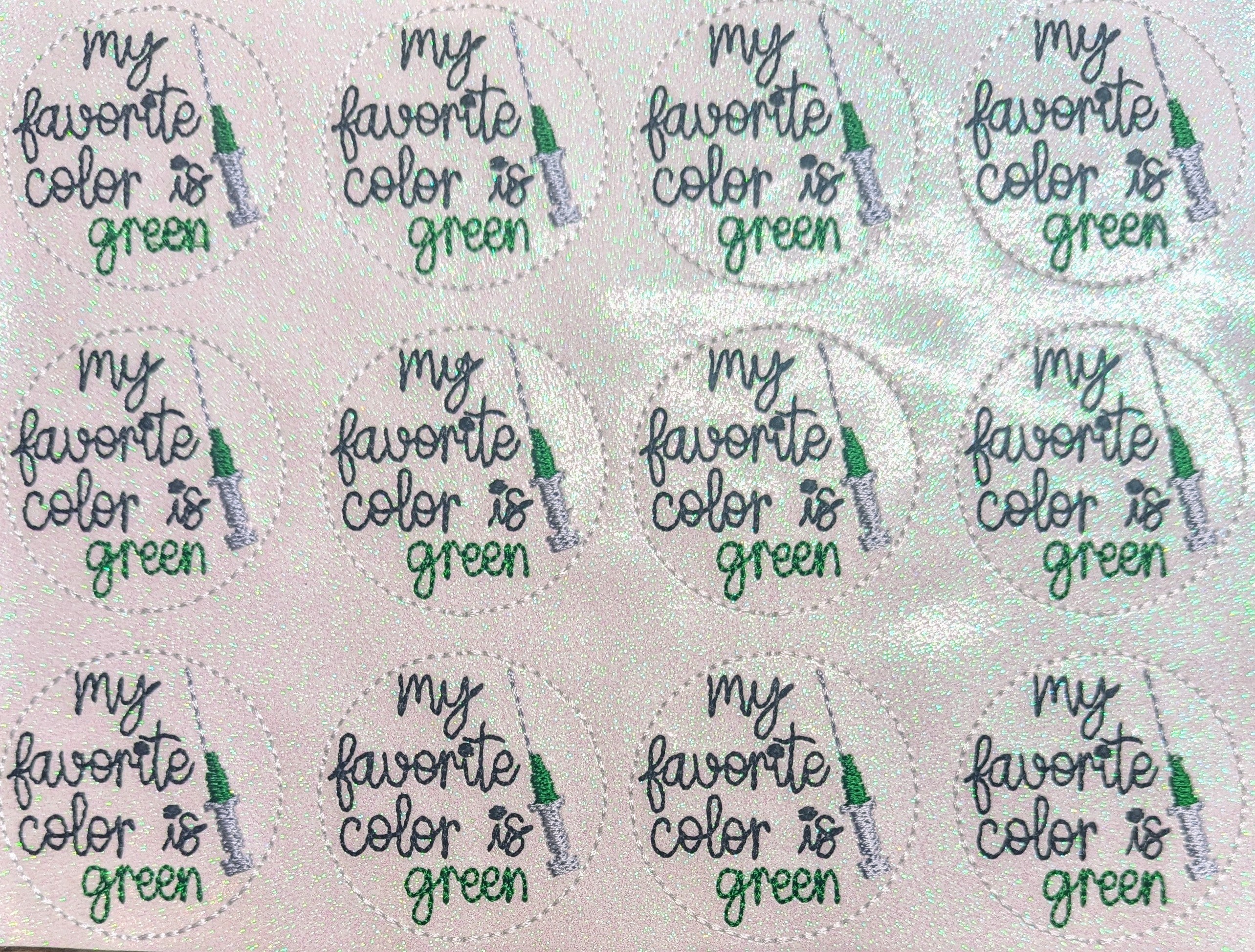 My Favorite Color is Green