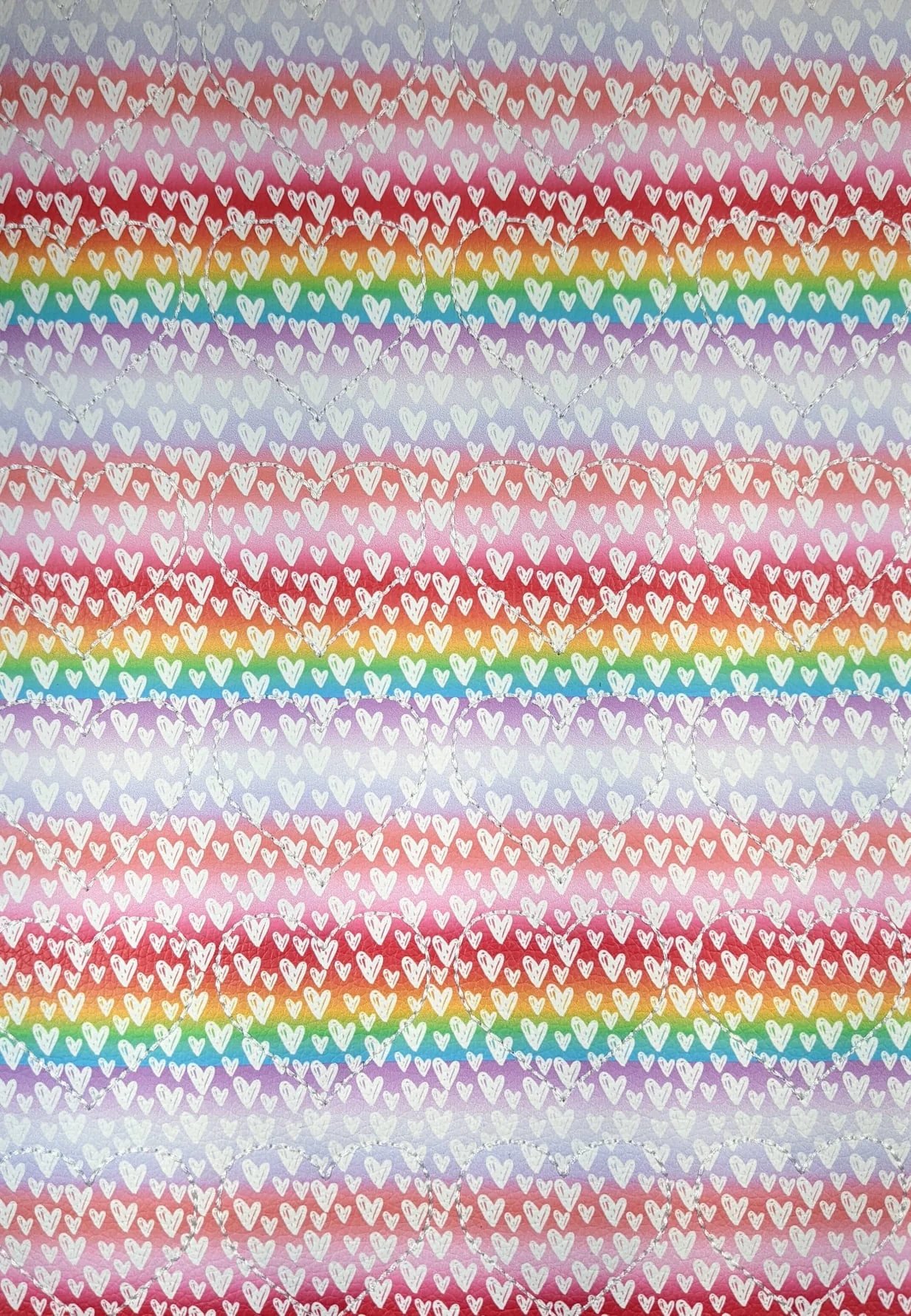 Rainbow Hearts Heart