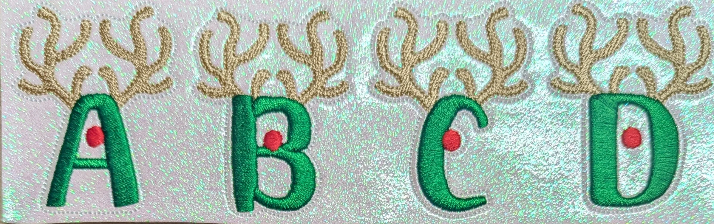 Reindeer Monogram