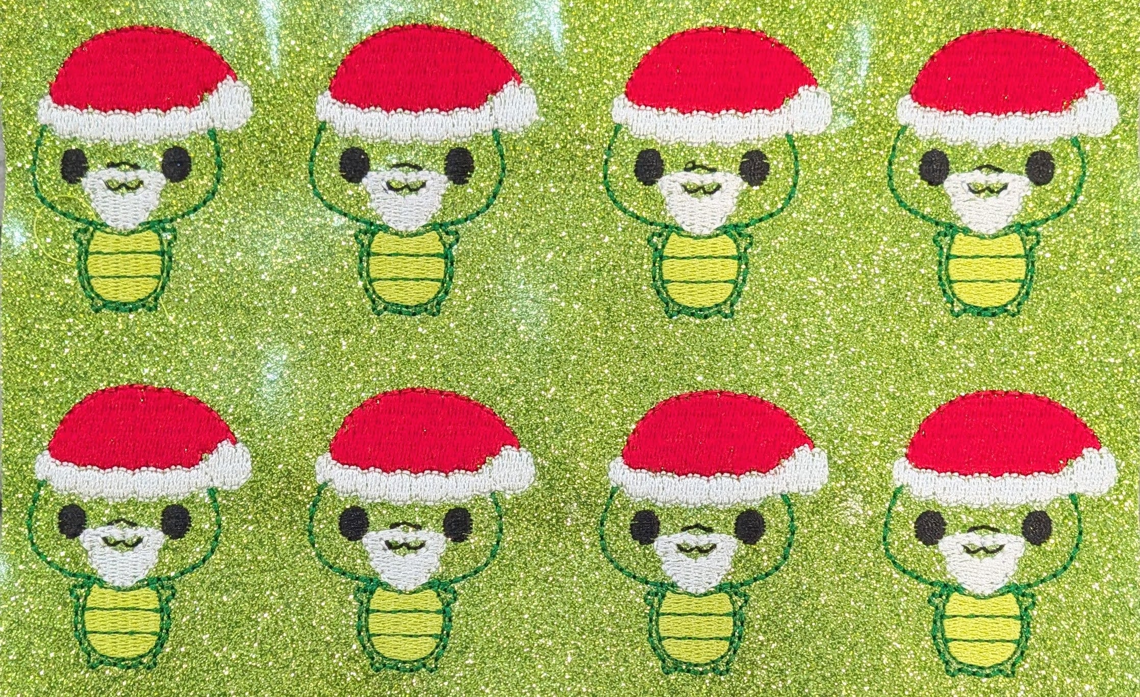 Santa Turtle with Beard