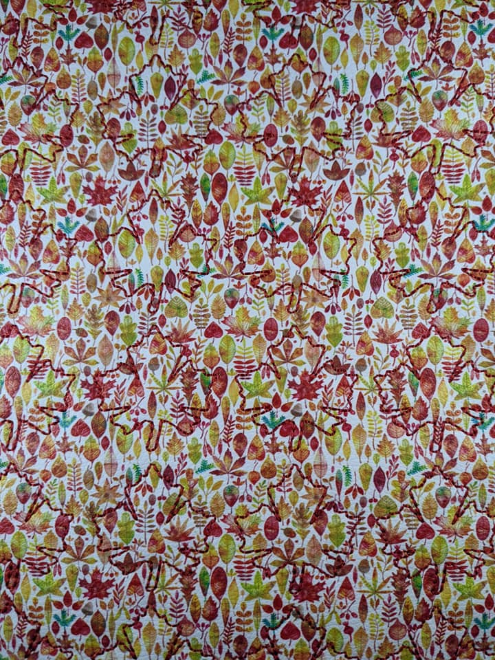Vinyl Fall Leaf
